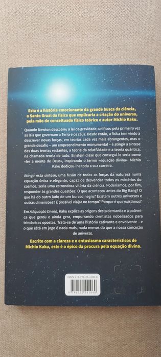 Livro - a equação divina de Michio Kaku