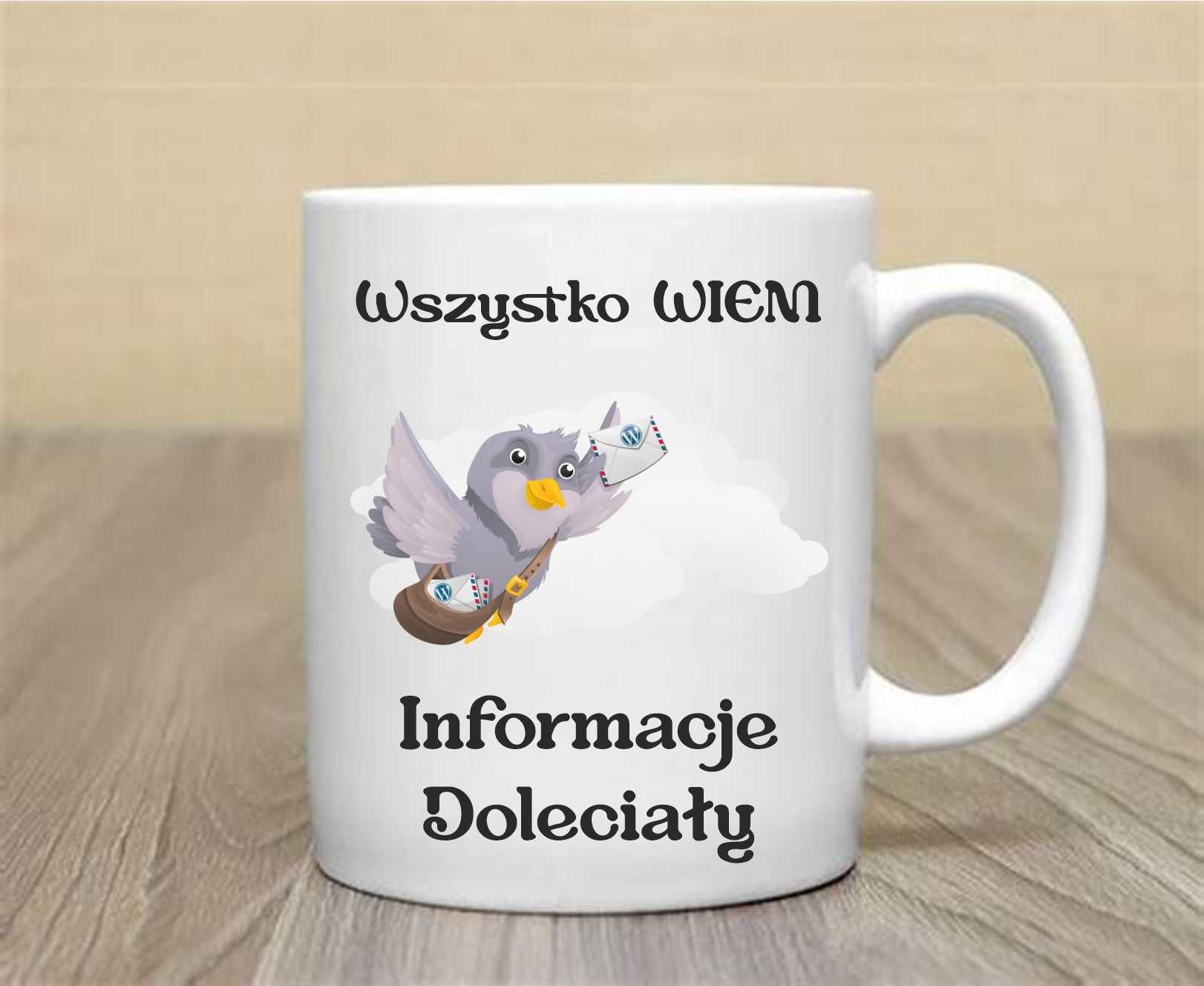 Kubek z nadrukiem dla gołębiarzy śmieszny nadruk różne wzory prezent
