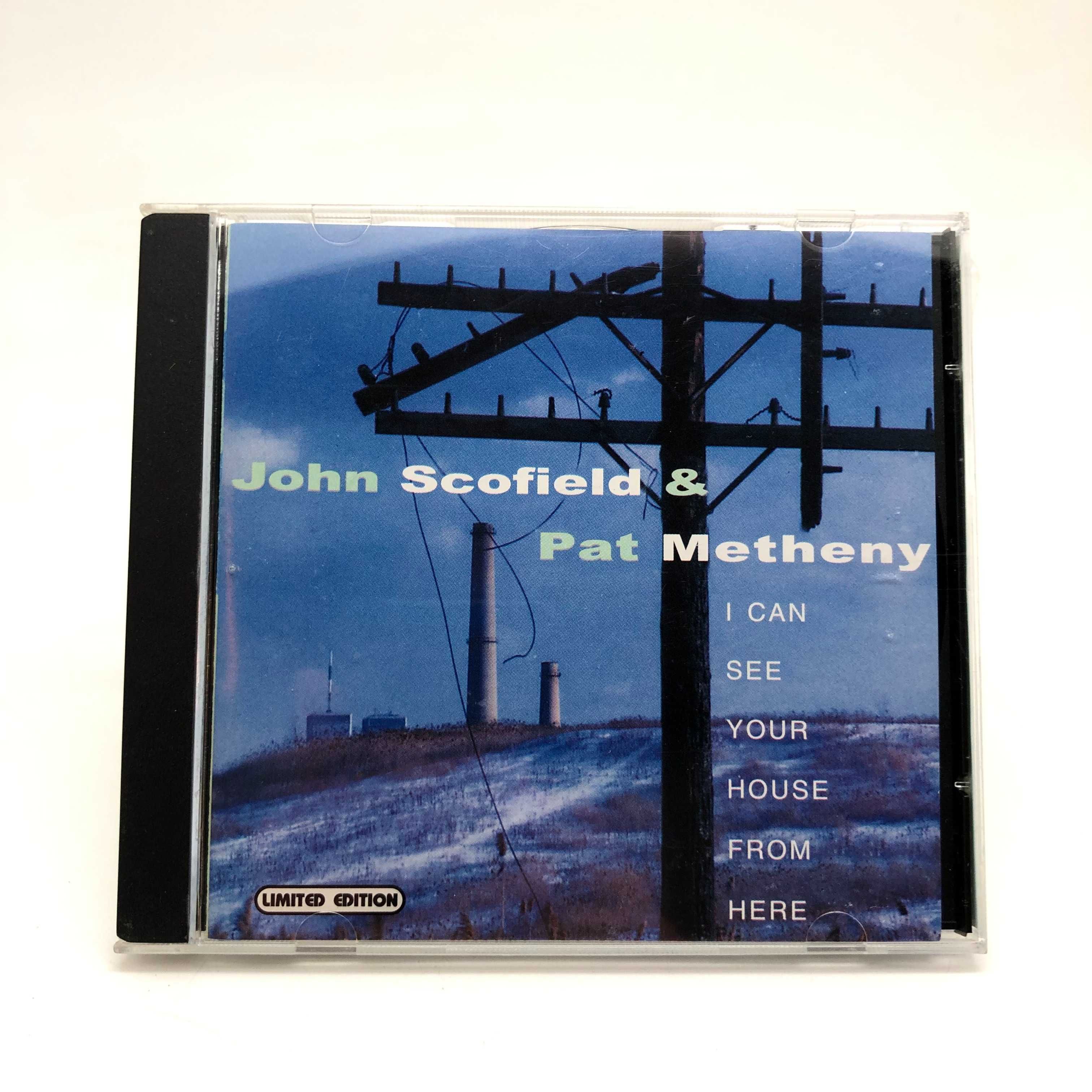 cd john scofield pat metheny i can see your house from here