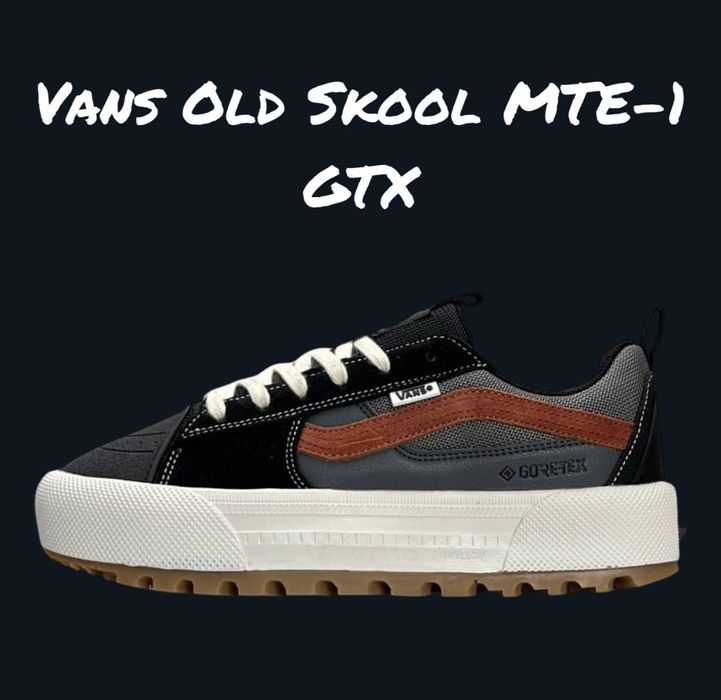 Чоловічі кросівки Vans Old Skool MTE-1 GTX All Black