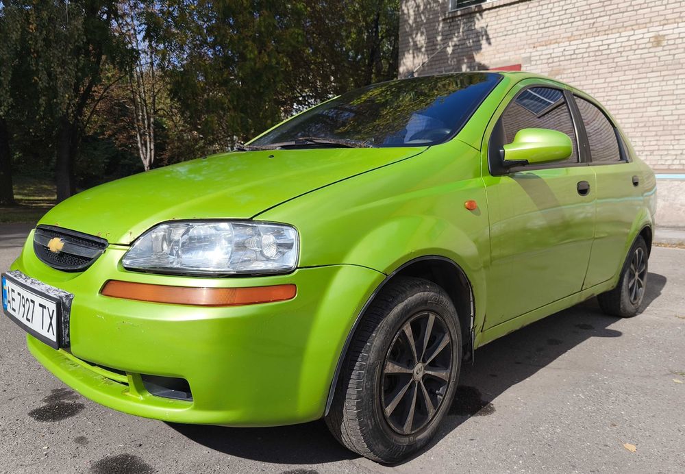 Chevrolet Aveo T200 2005 седан 1.5 бенз + ГБО вписано