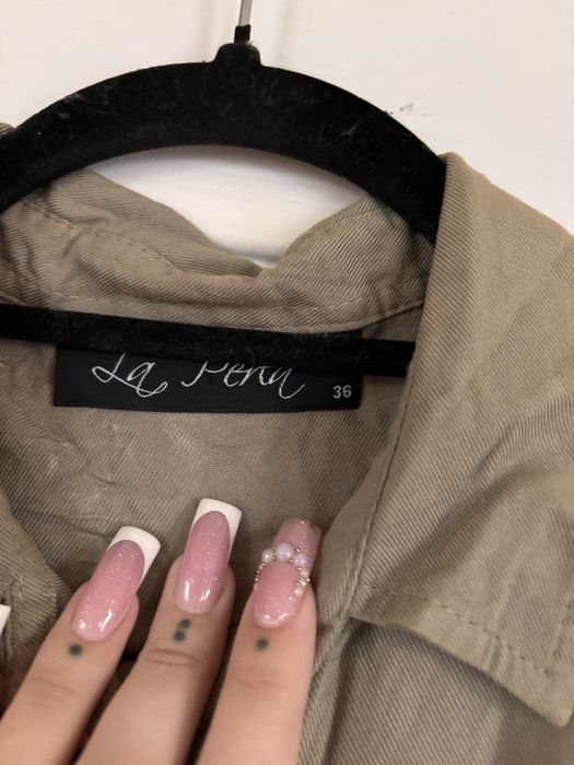 Tunika koszula khaki 38 la perla