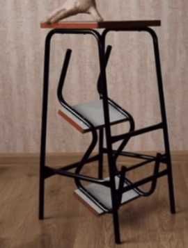 Стул лестница на три ступеньки