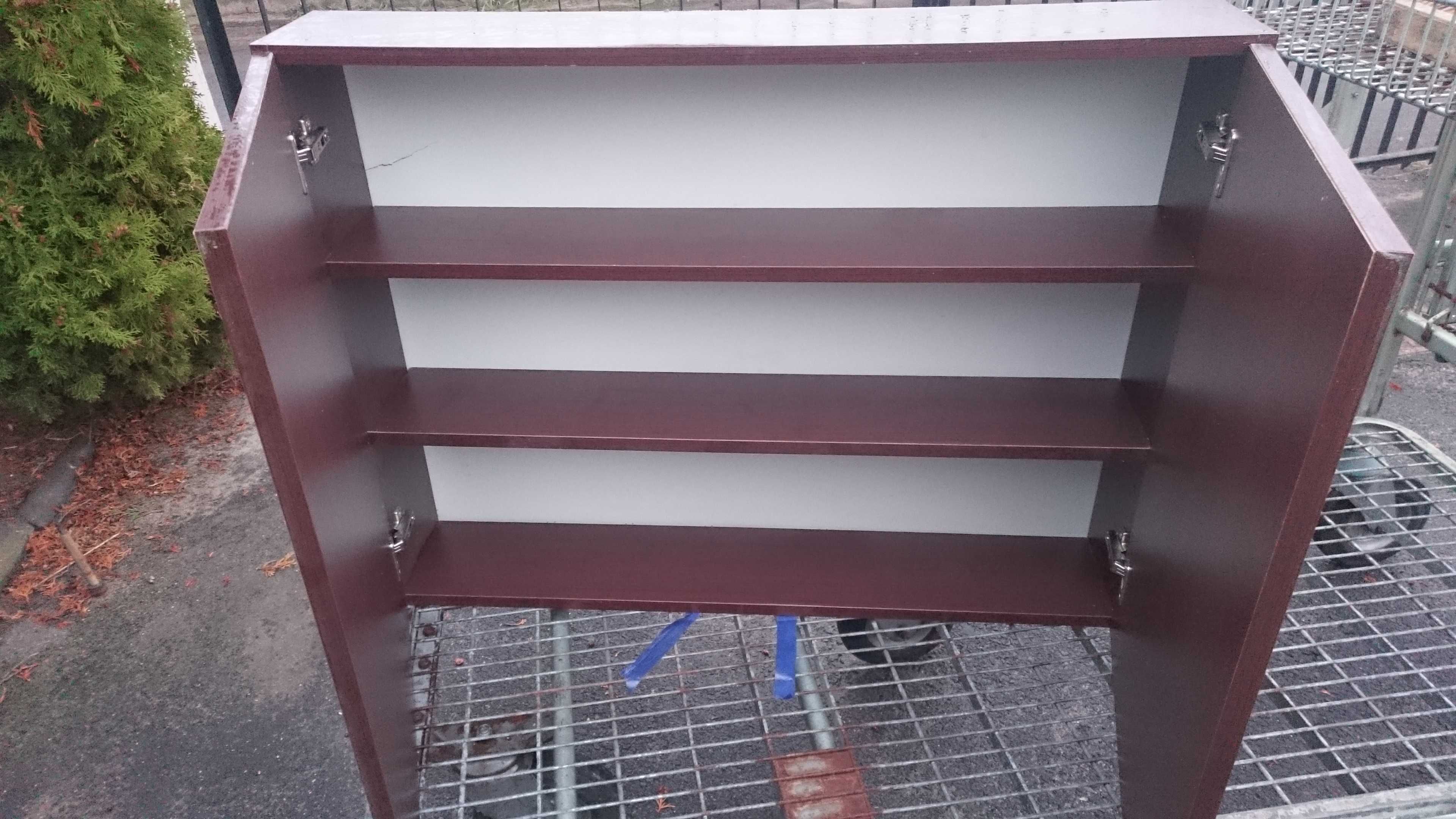 Szafka Łazienkowa 96x72x18 dodatkowo półki 60x5x20/27 kpl