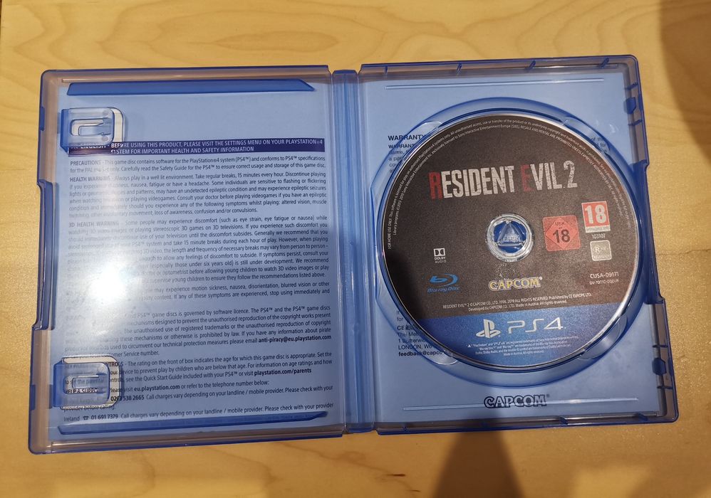 Resident Evil 2  Remake Ps4/Ps5