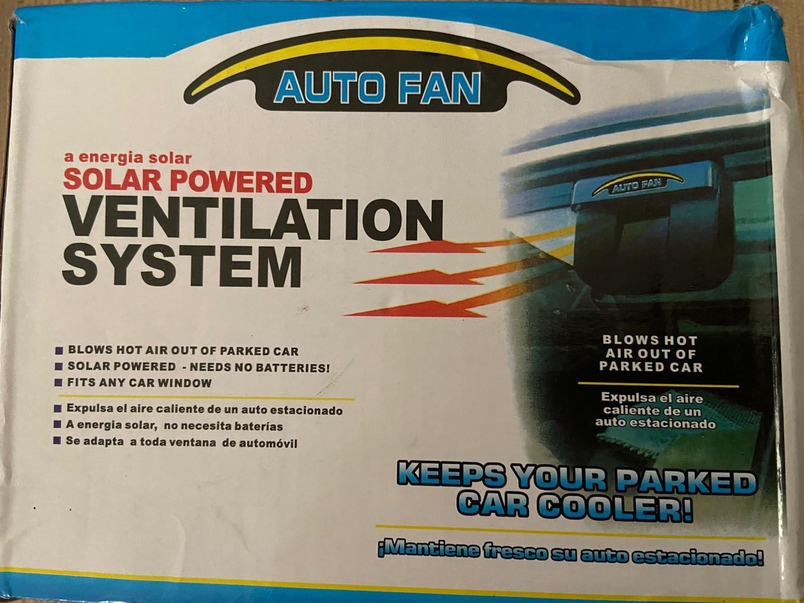 Ventilador para automóveis