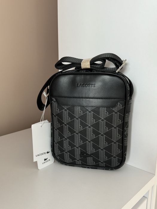 Сумка Lacoste Monogram | Crossbody Bag | мессенджер | лакоста лакосте