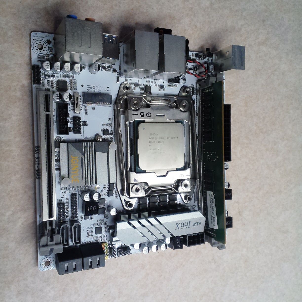 Комплект ПК материнська плата x99i server 12-Core  Intel Xeon e5-2670