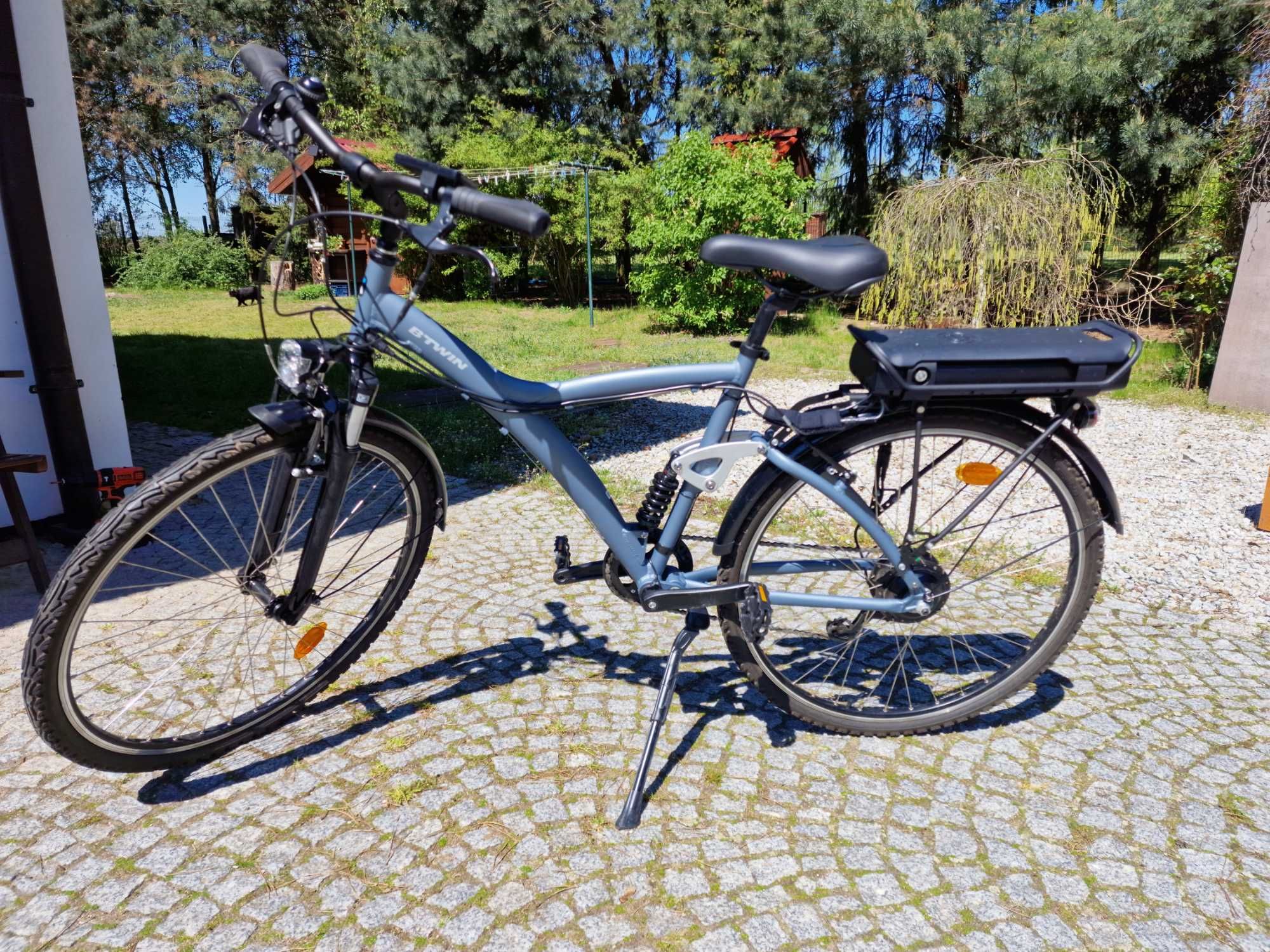 rower elektryczny B'twin 920E przebieg 36km