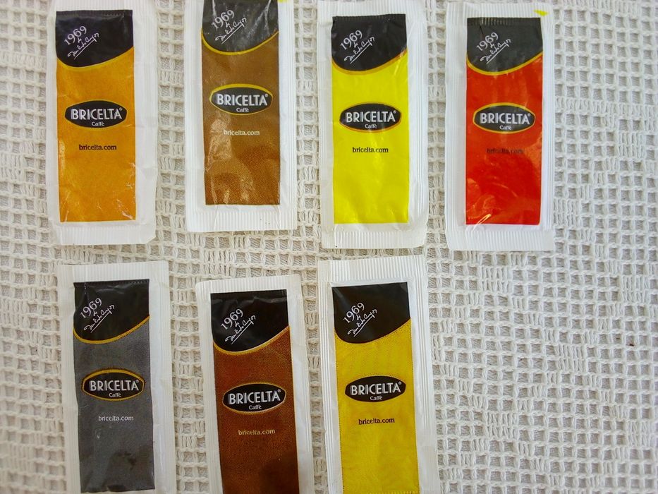 Pacotes de açúcar - Café Bricelta