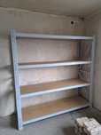 Regał metalowy bez płyt 200x200x60