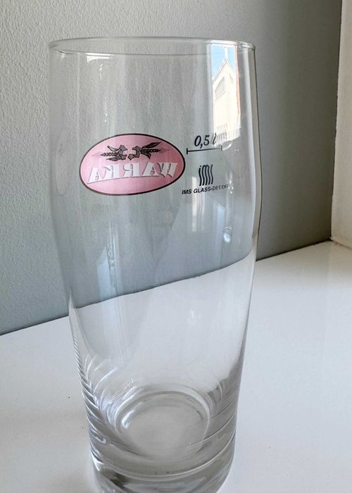 Szklanka kufel do piwa Fortuna, Królewskie, Warka