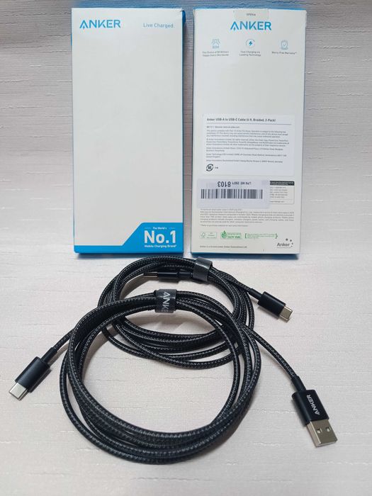 кабель USB-на HDMI ANKER 2шт по 1,8м

ка
