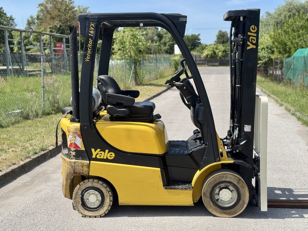 Yale [2016r] wózek widłowy 1600kg TRIPLEX 495 cm SALON PL/ UDT 03.2026