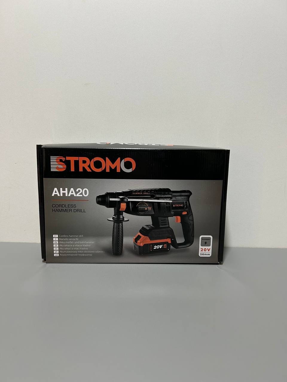 Перфоратор акумуляторний безщітковий Stromo AHA20 з АКБ і ЗП