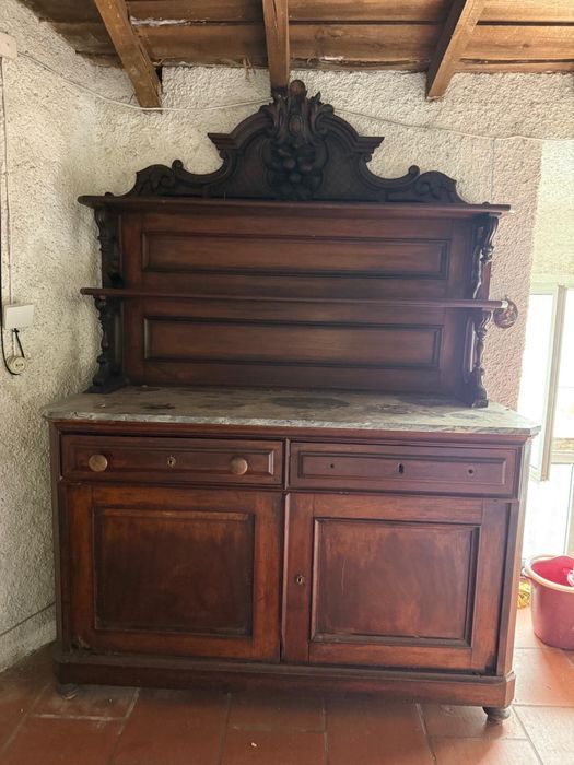 Aparador Império SÉC. XIX | Mogno + Mármore