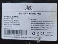 Bateria  20ah 48v