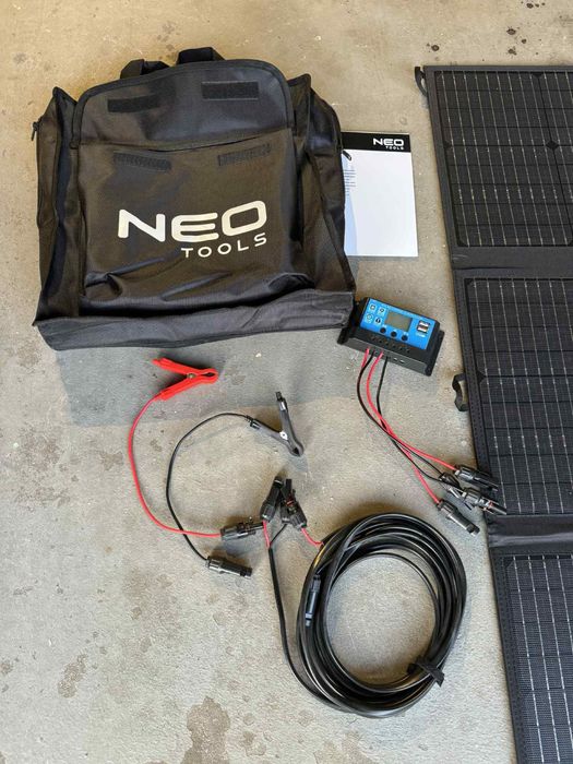 Panel solarny przenosny skladany NeoTools 120 w solar