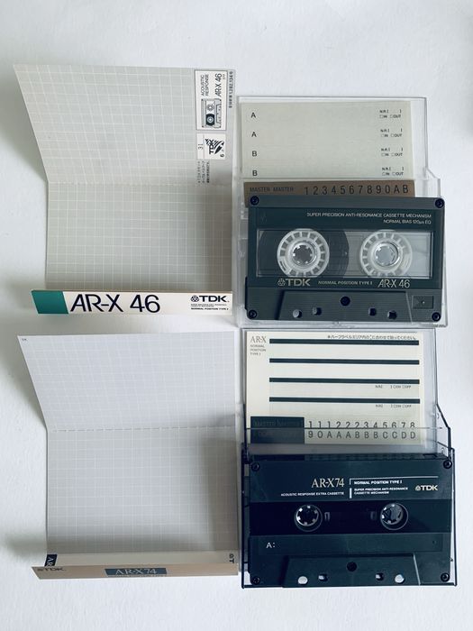 Аудіокасети TDK AR-X, AR