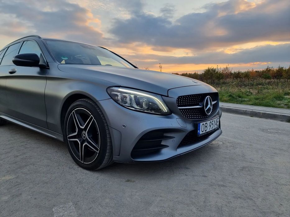 Mercedes-Benz Klasa C Mercedes-Benz W205 AMG Matt Bezwypadkowy Serwis FV-23 %