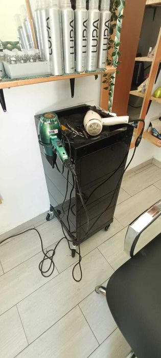 Material de cabeleireiro e estética