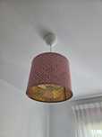 Candeeiro cor de rosa ikea