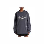 Лонгслів Acne Studios Exford Tourist Logo Long Sleeve Faded Grey