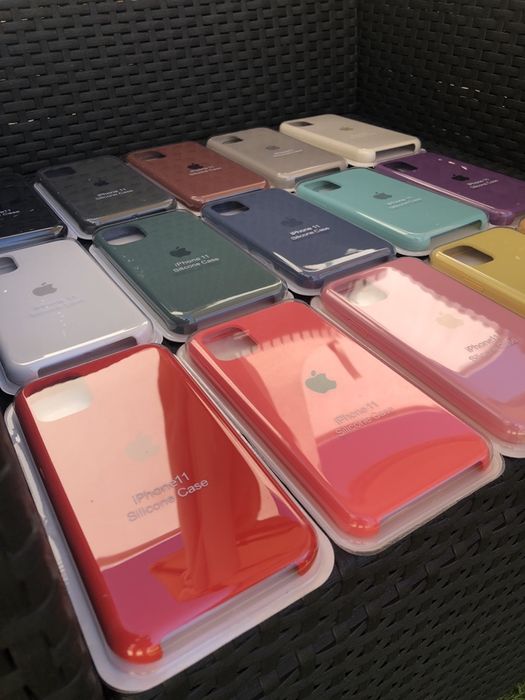 LIQUIDAÇÃO - Capas silicone para iPhone 12