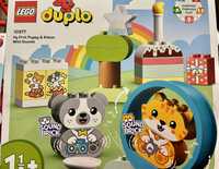 Lego Duplo 10977 Mój pierwszy szczeniak i kotek z odgłosami