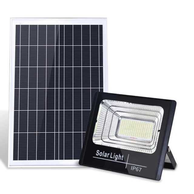 Projetor solar 40w com comando novo