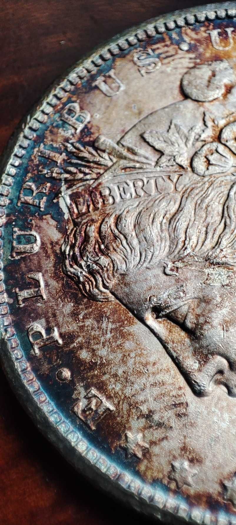 1 dolar srebro USA 1878cc , one dollar , Rarytas , Morgan Carson City