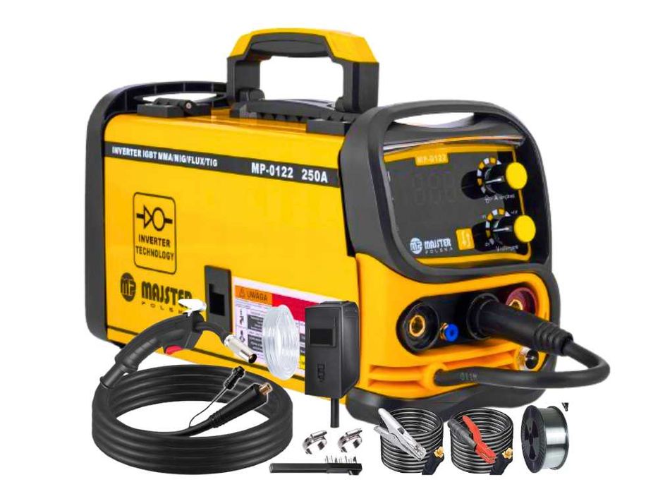 [NOWA] Spawarka Inwertorowa MIGOMAT 250A EURO 5w1 | GWARANCJA | Zestaw