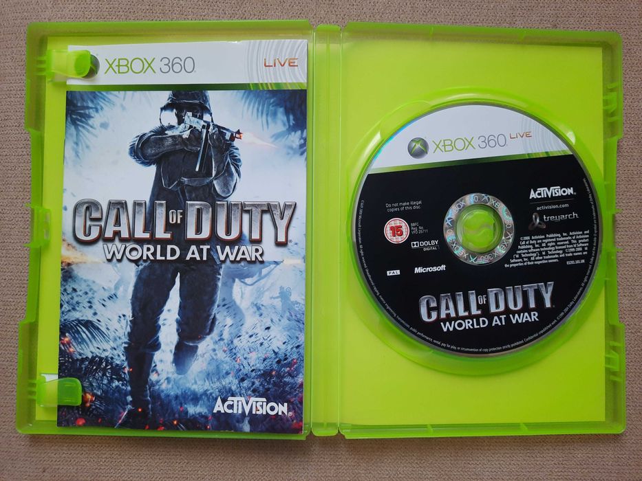 Call of Duty World at War Xbox 360