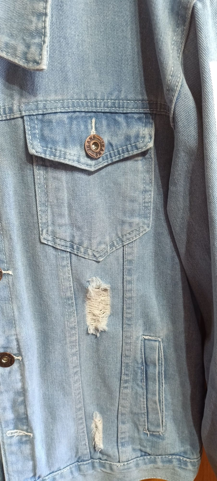 Kurtka dżinsowa "CutZ" John Ricci Vucci Roz.L Slim Fit Okazja Jedyna