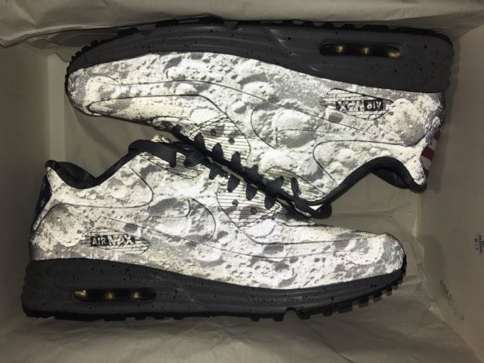 Buty nike air max 90 moon landing rarytas usa nasa lunar sp