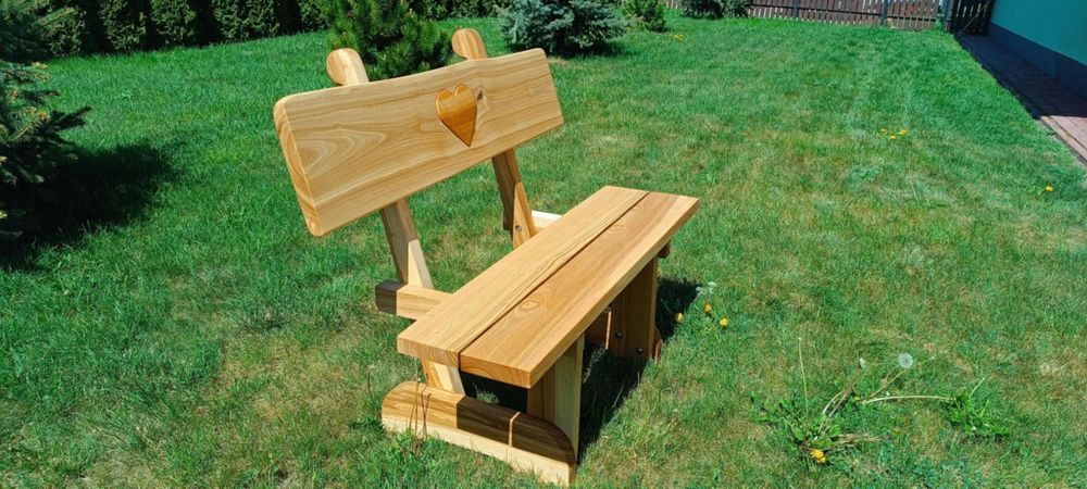 Ławka ogrodowa/ na taras. Unikalna i niepowtarzalna.