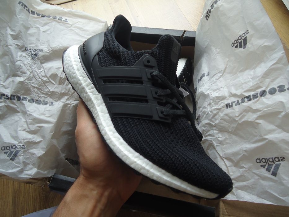 Adidas Ultra Boost Ultraboost 4.0 Black White BB6166