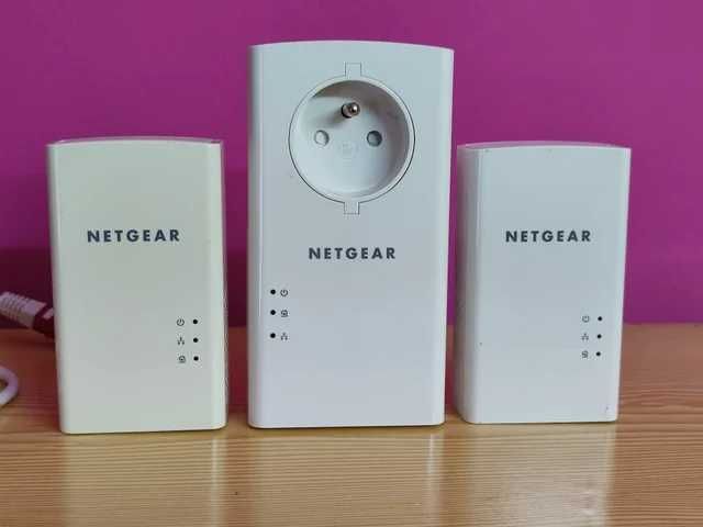 Kit AV2000 + 2x AV1000 Netgear powerline CPL