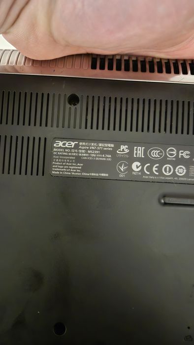 Laptop Acer Aspire V Nitro. Oznaczenie Aspire VN7-571G-50PD
