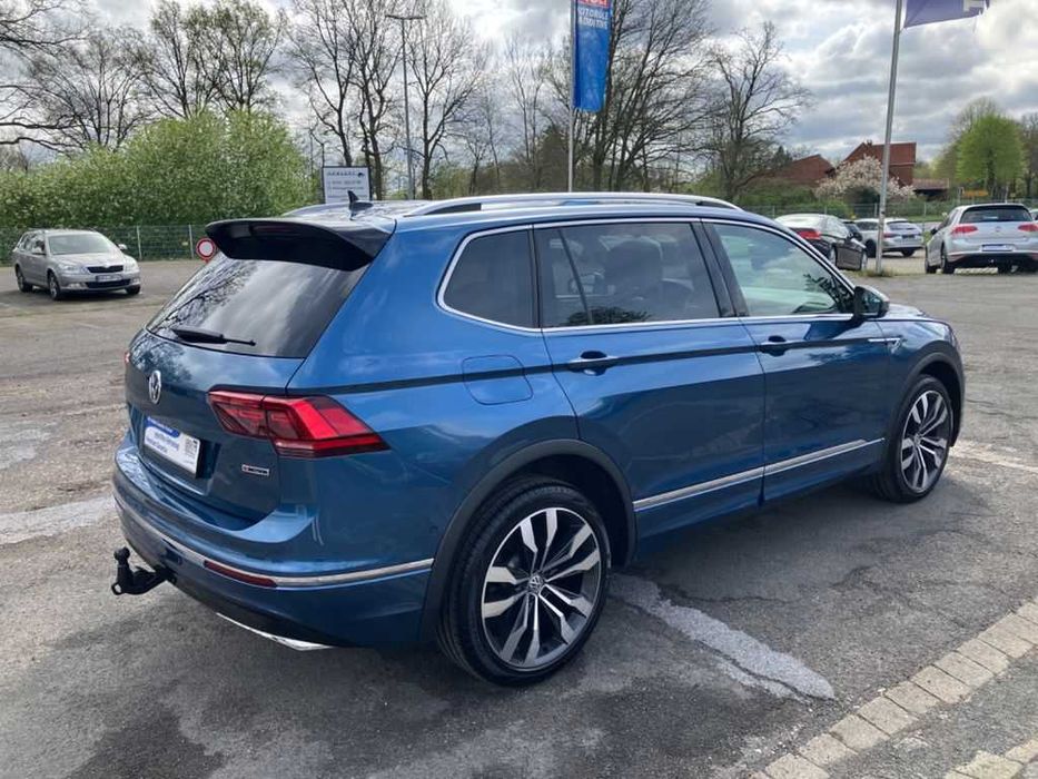 Бампер задний VW Tiguan 5na разборка R-line Allspace запчасти б.у.