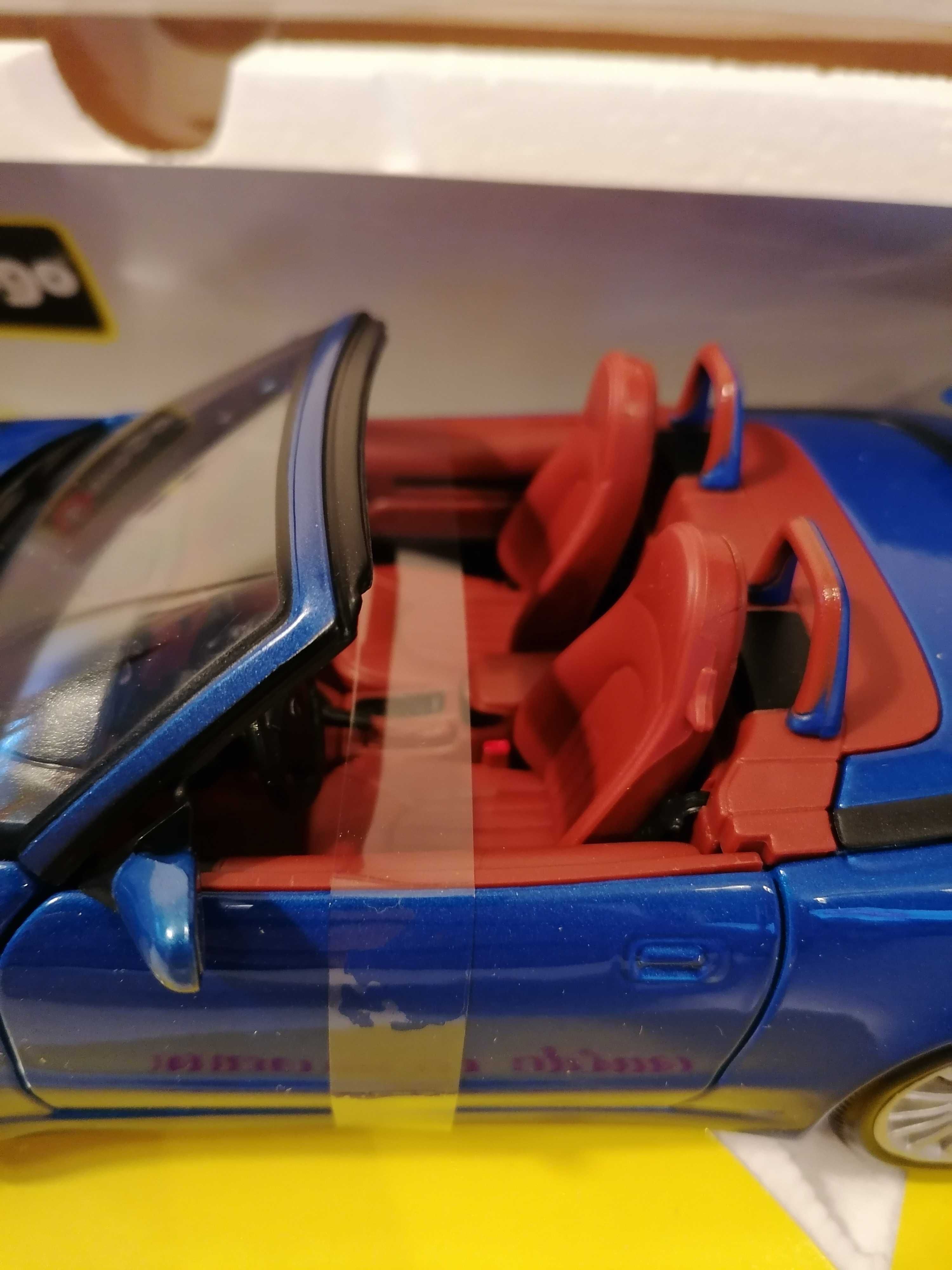 Kolekcjonerski metalowy model Maserati GT Spyder firmy Burago