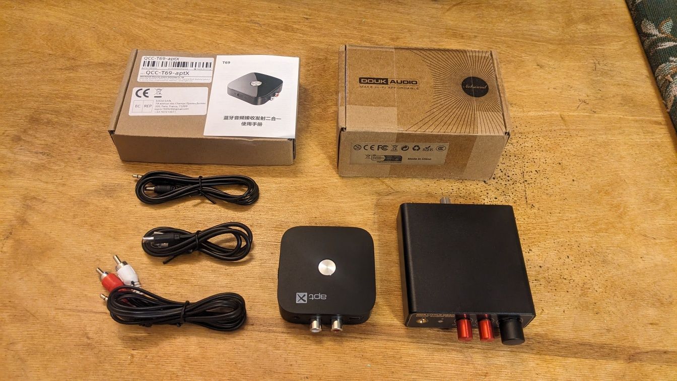 Програвач + фонокорректор, Bluetooth, голка Ortofon та Audio-Technica