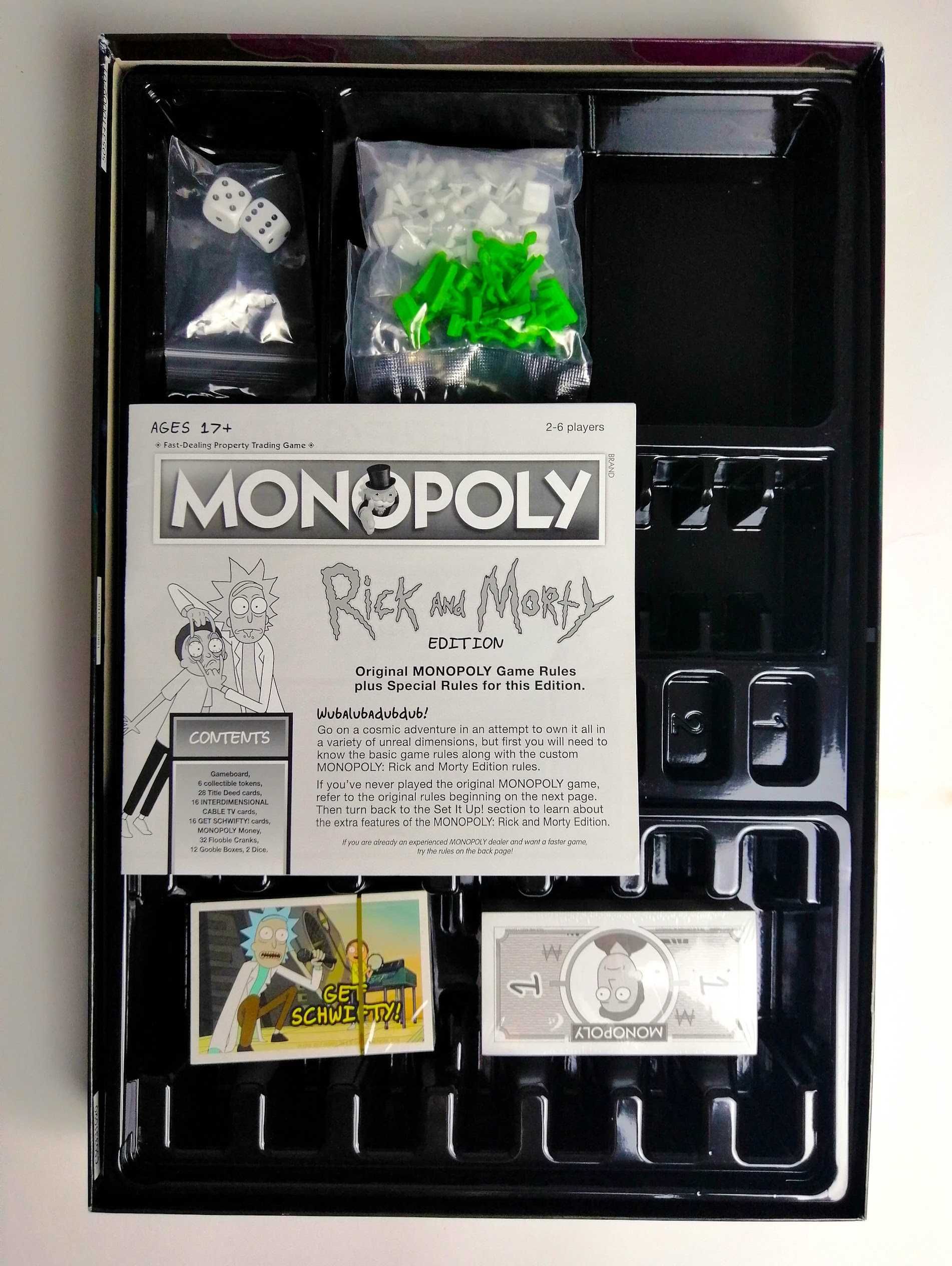 Monopoly: Rick & Morty Edition po ANGIELSKU  [gra planszowa, Hasbro]