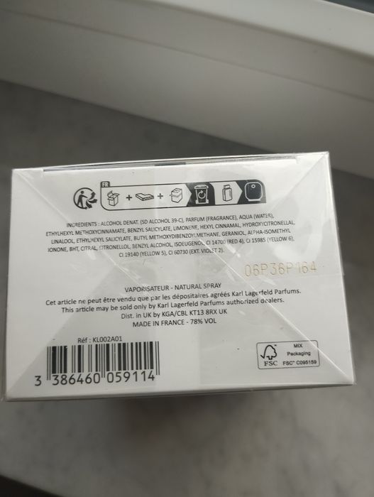 Karl Lagerfeld perfumy 85ml nowe zafoliowane oryginalne