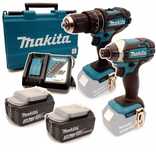 Makita zestaw Combo DLX2127X1 Wiertarka Zakrętarka
