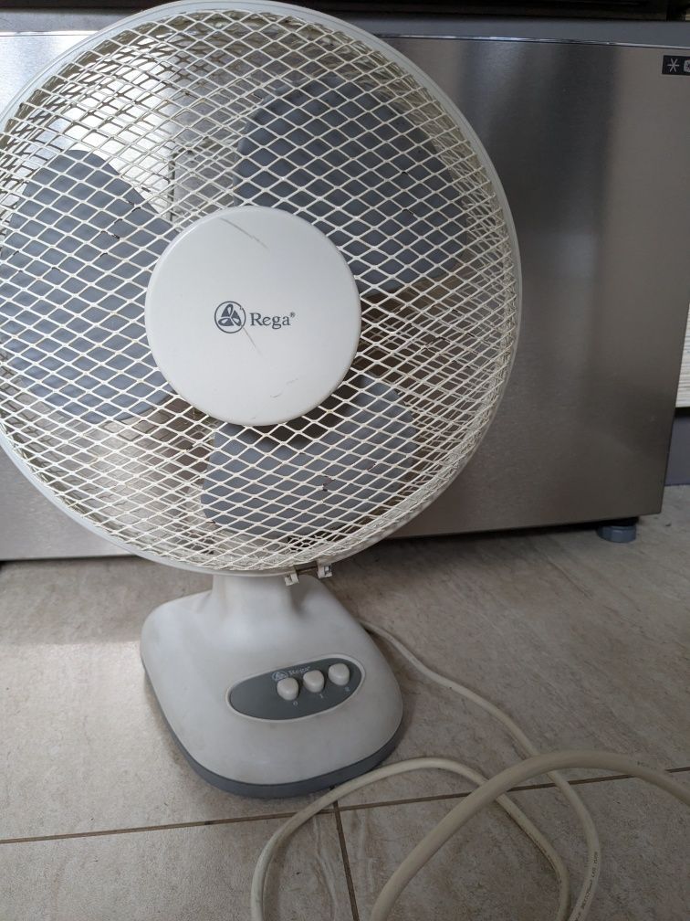 Wentylator stojący wiatrak Rega 32W cichy, długi kabel zasilający