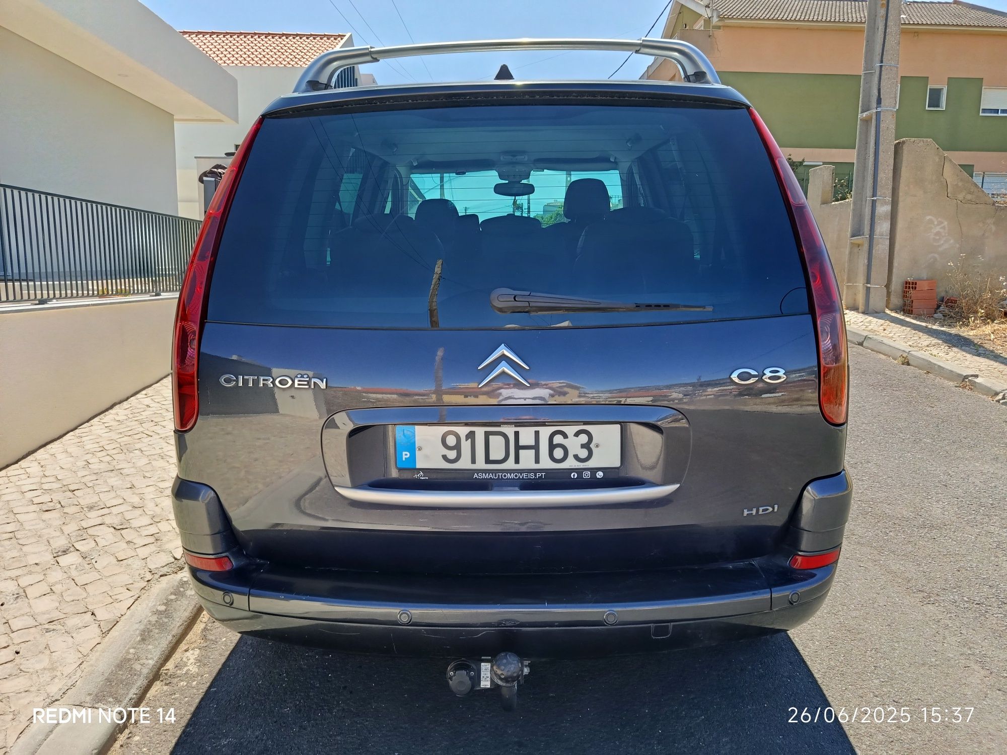Citroen c8 7 lugares exclusiva poucos km classe 1 selo barato