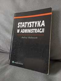 Statystyka w administracji Andrzej Malinowski