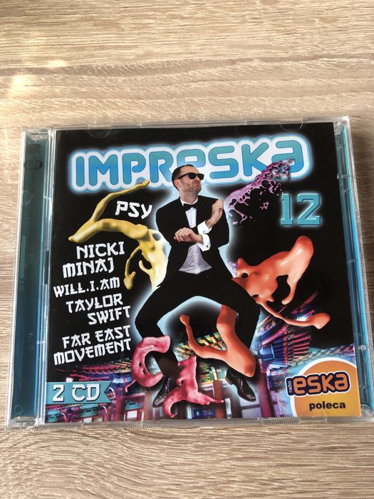 Dwie płyty Impreska 12 z piosenkami