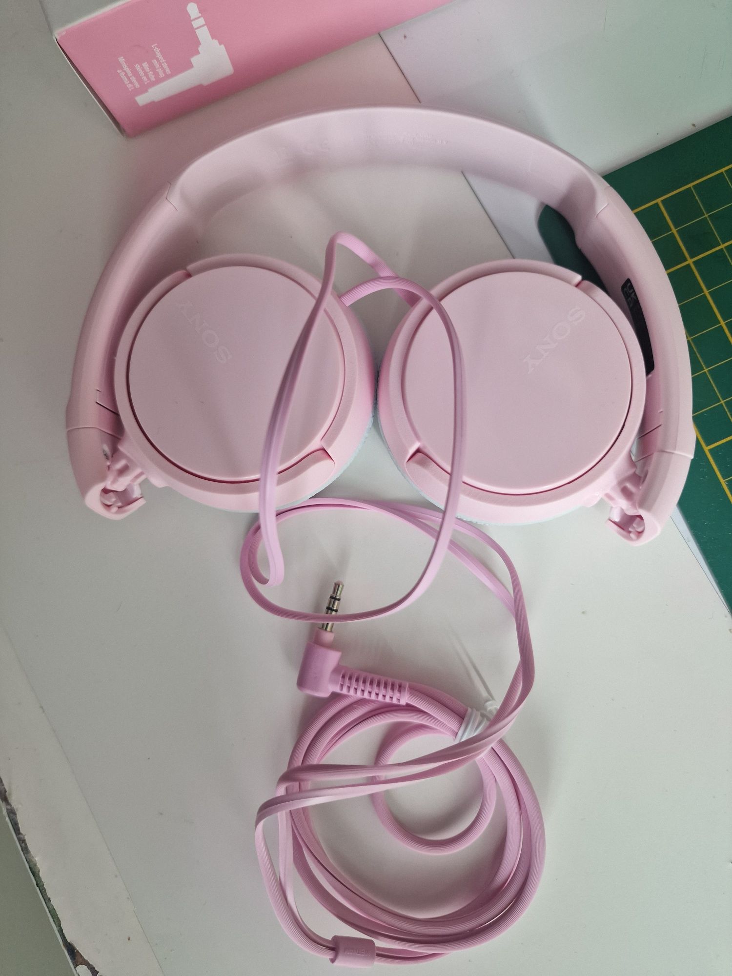 Sluchawki sony różowe Mdr -zx110